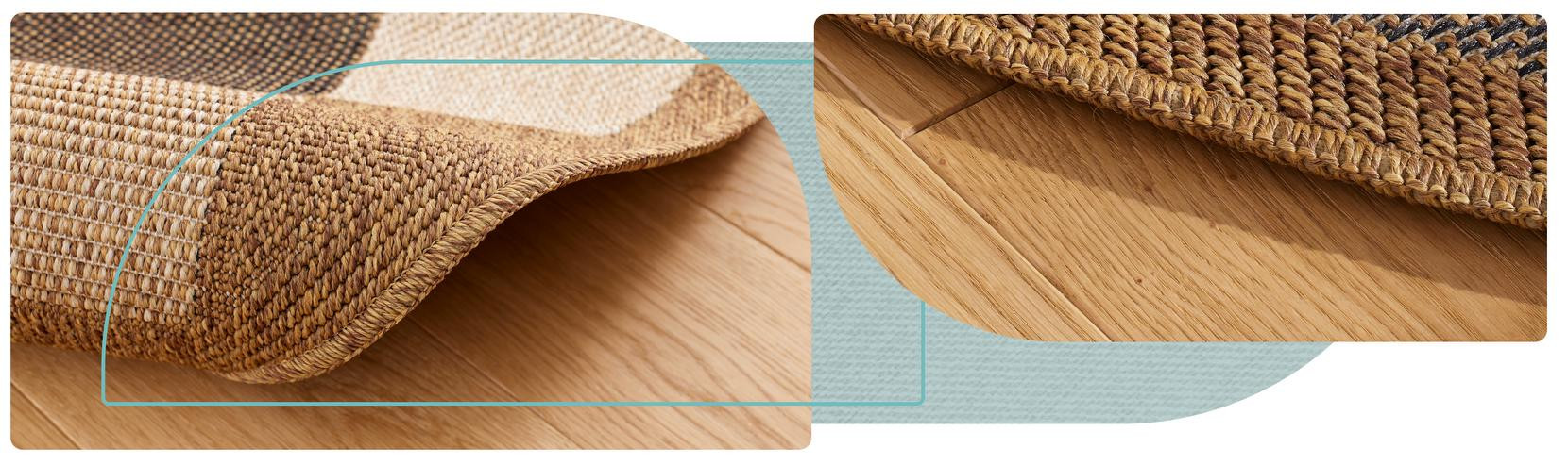 Koberec Adana Chess Beige kruh