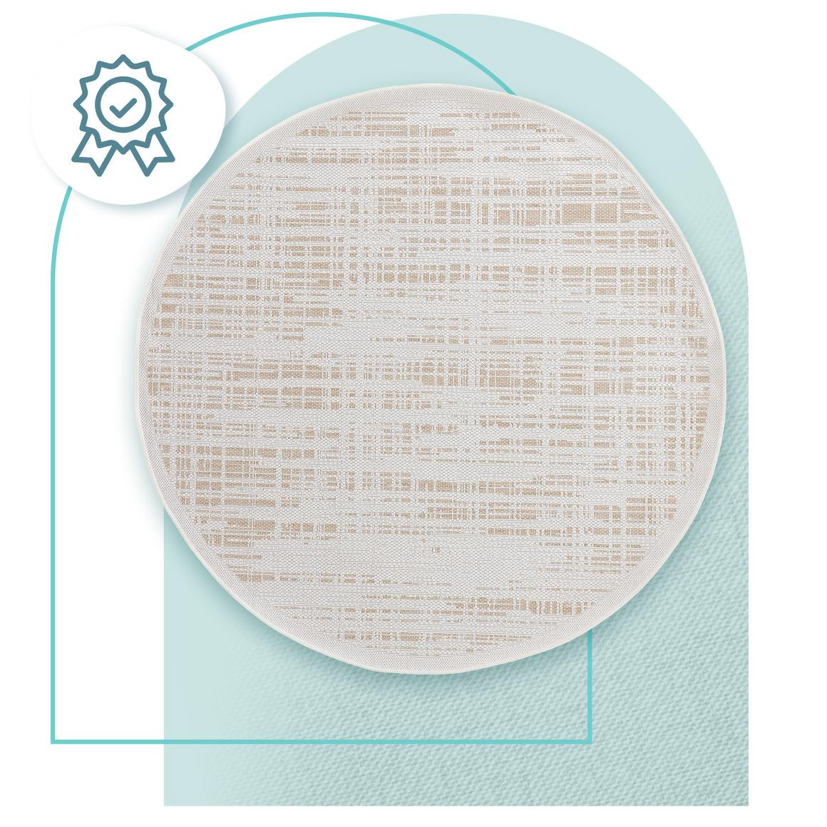 Koberec Adana Fuzzy Beige kruh