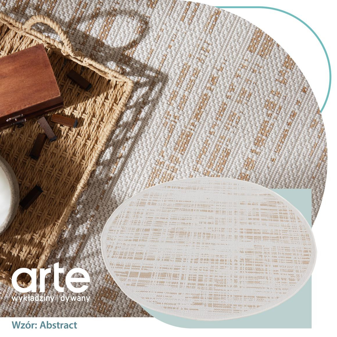 Koberec Adana Fuzzy Beige kruh