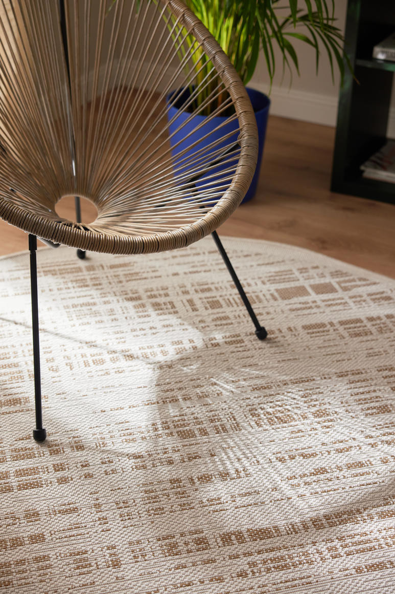 Koberec Adana Fuzzy Beige kruh