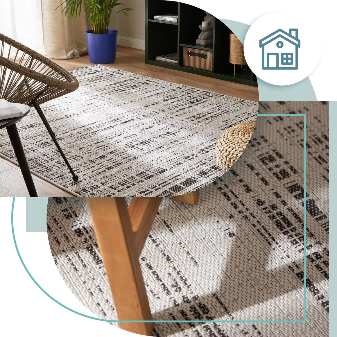 Koberec Adana Fuzzy Grey