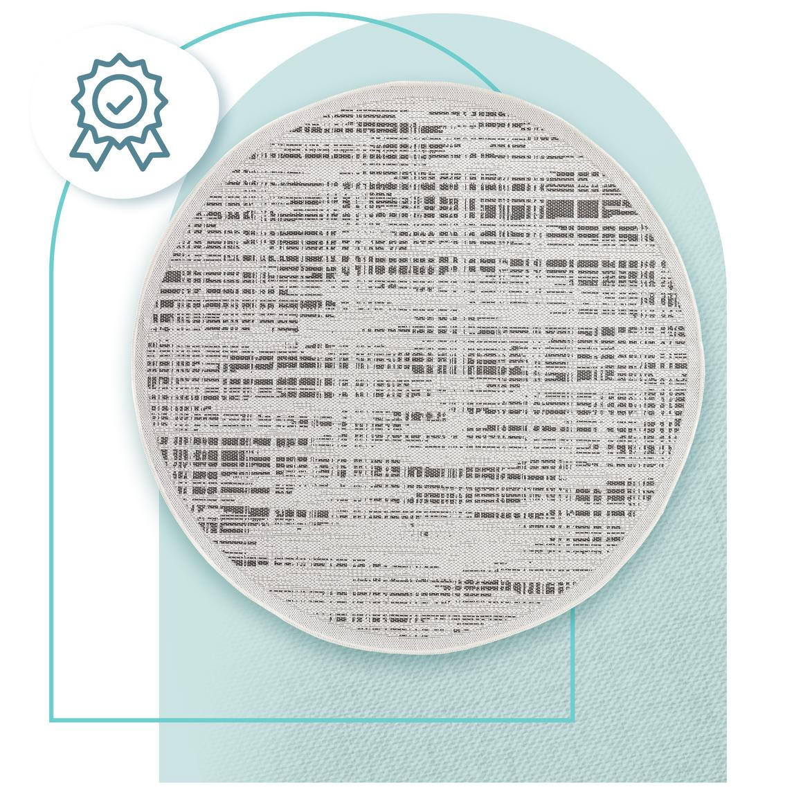 Koberec Adana Fuzzy Grey kruh