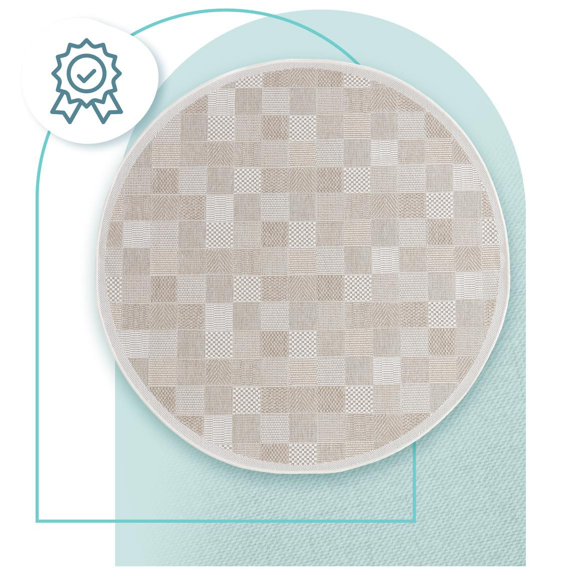 Koberec Adana Grade Grey kruh