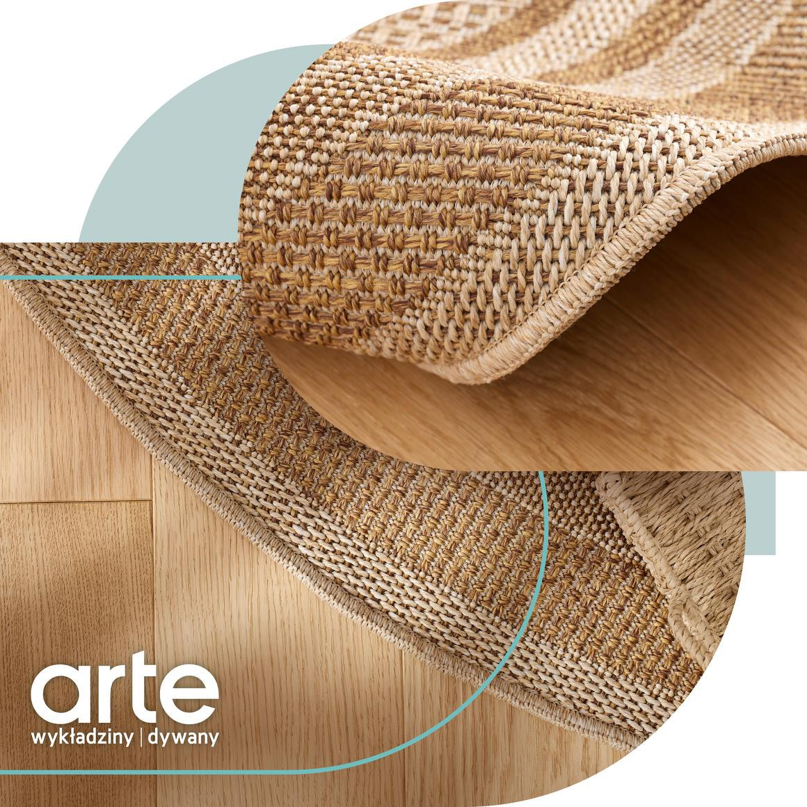 Koberec Adana Ramis béžový kruh