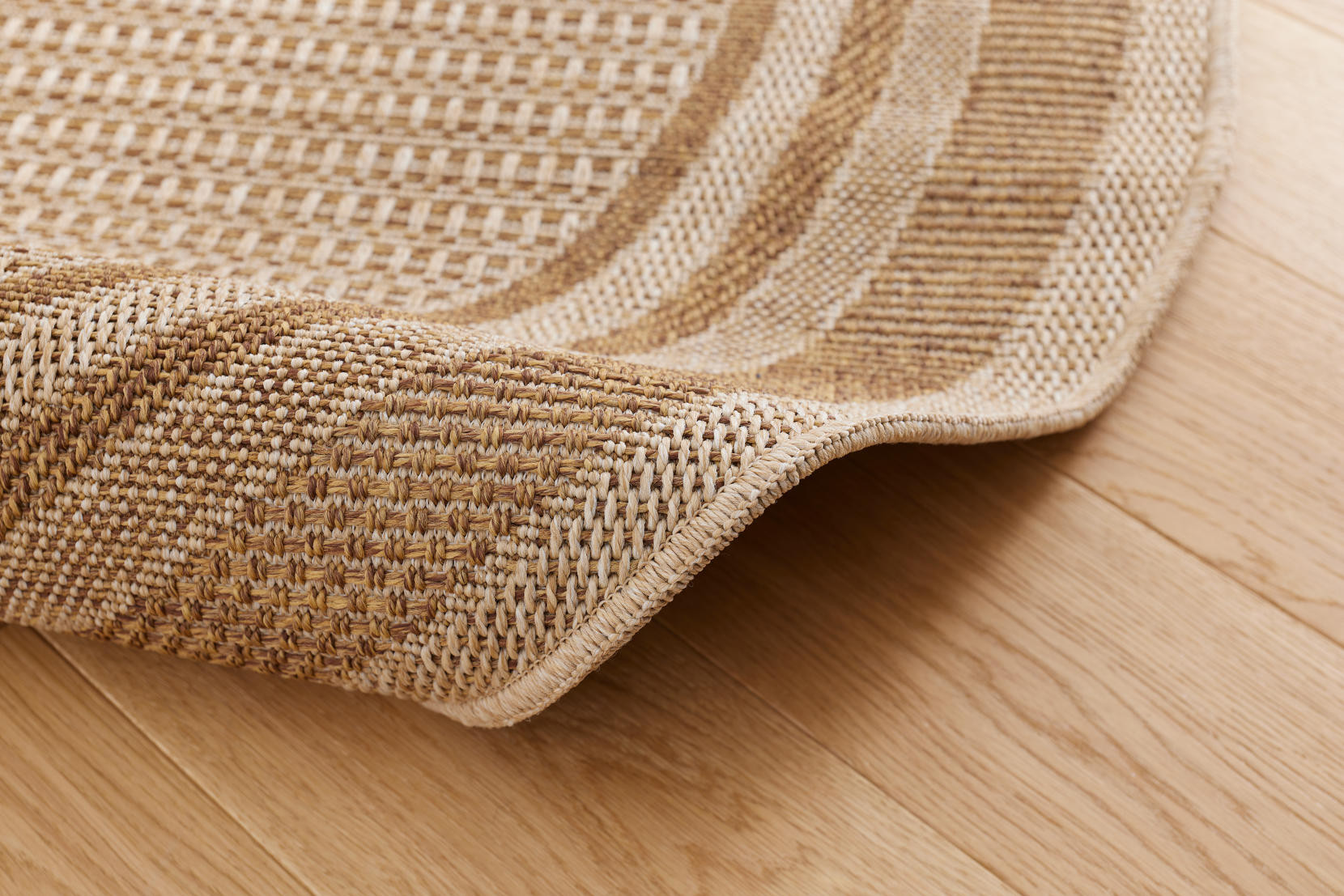 Koberec Adana Ramis béžový kruh