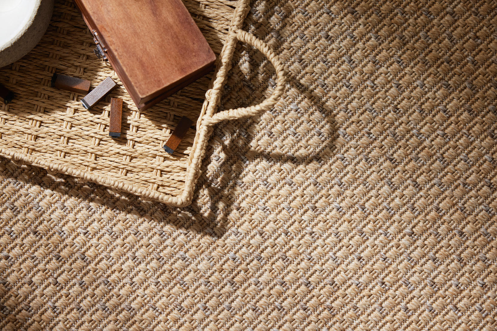 Koberec Adana Sheer béžový kruh