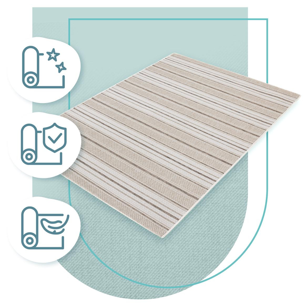 Koberec Adana Tiras Cream