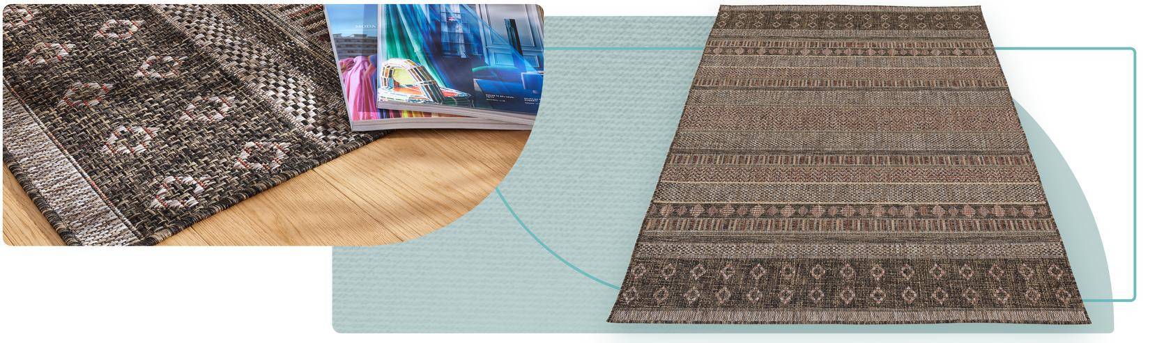 Koberec Fener Ribbon Brown