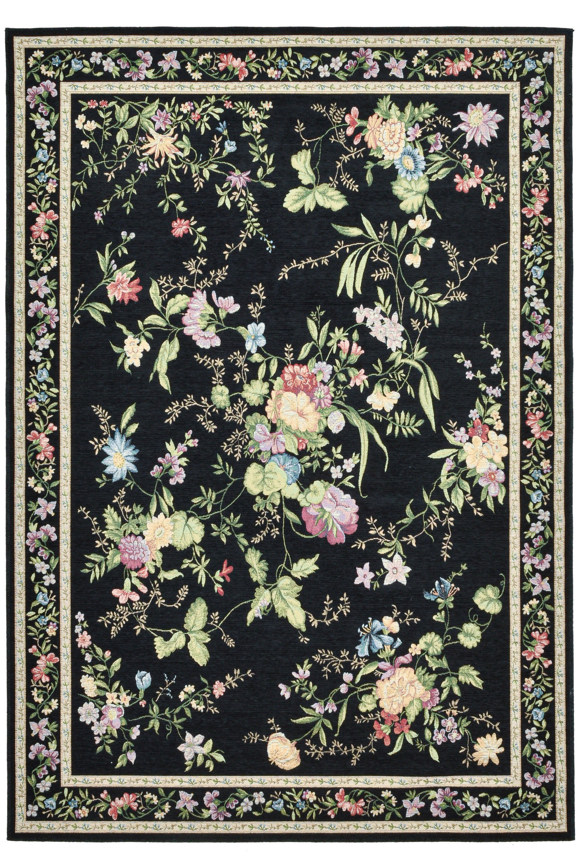 Koberec FLOMI SAGRINI černý