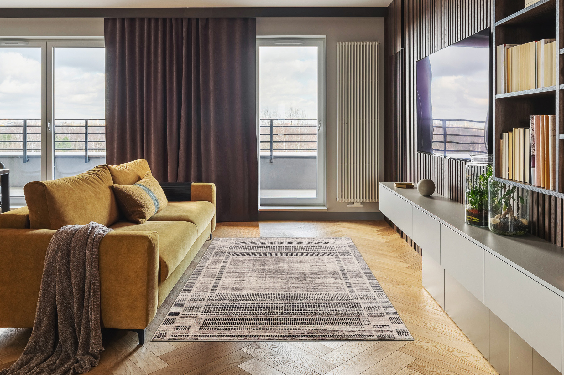 Koberec ANGEL 7889 / 52022 béžový / šedý