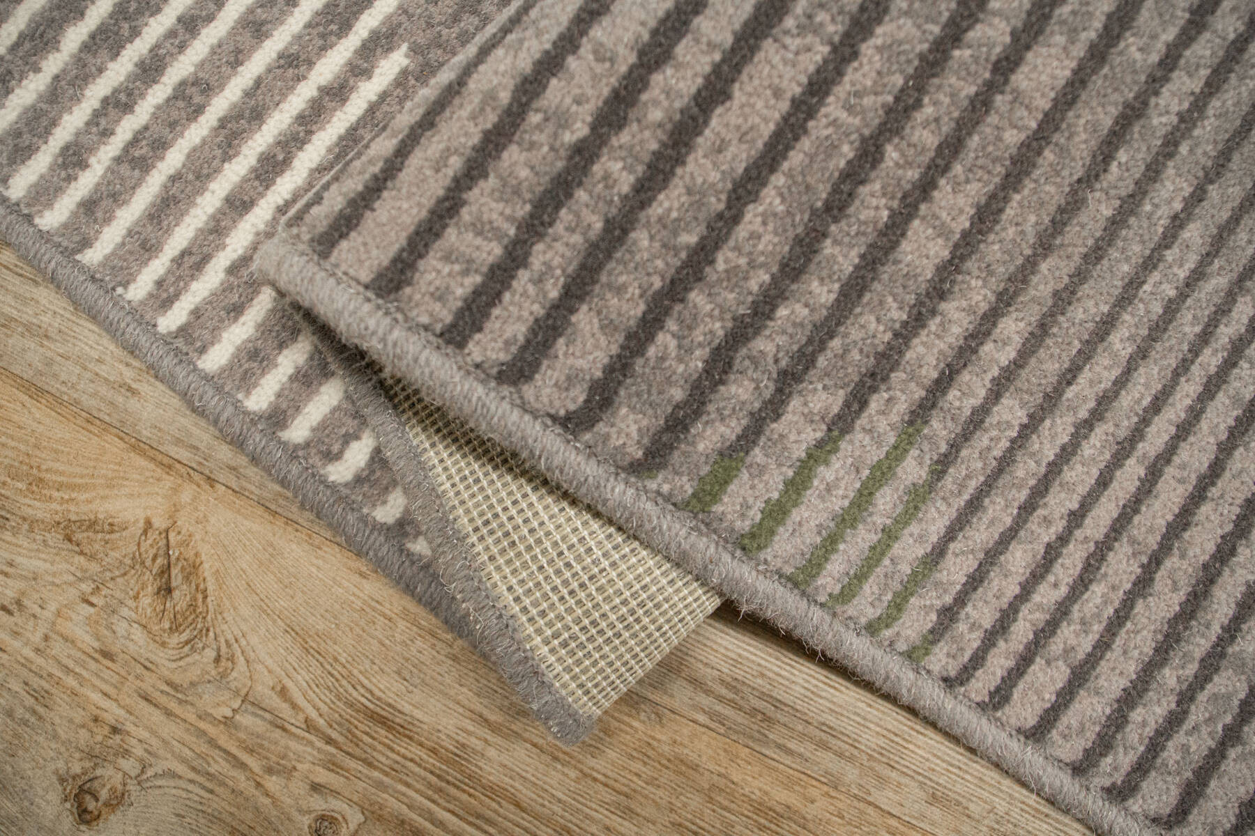 Koberec Ballata Elian Shale geometrický, šedý / zelený