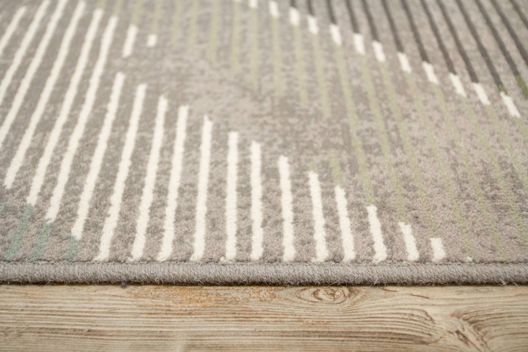 Koberec Ballata Elian Shale geometrický, šedý / zelený