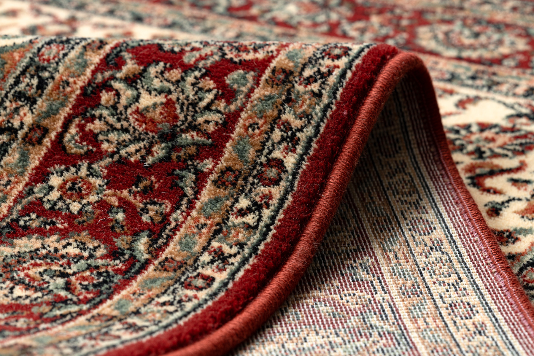 Koberec KASHQAI 4362 102 béžový / bordó