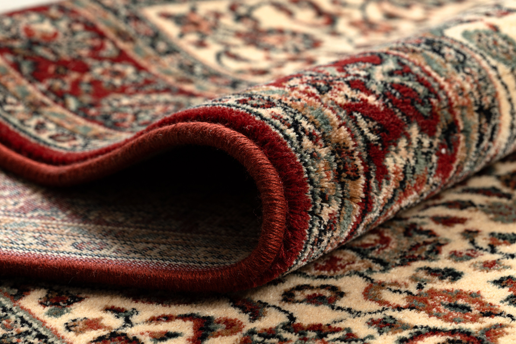 Koberec KASHQAI 4362 102 béžový / bordó