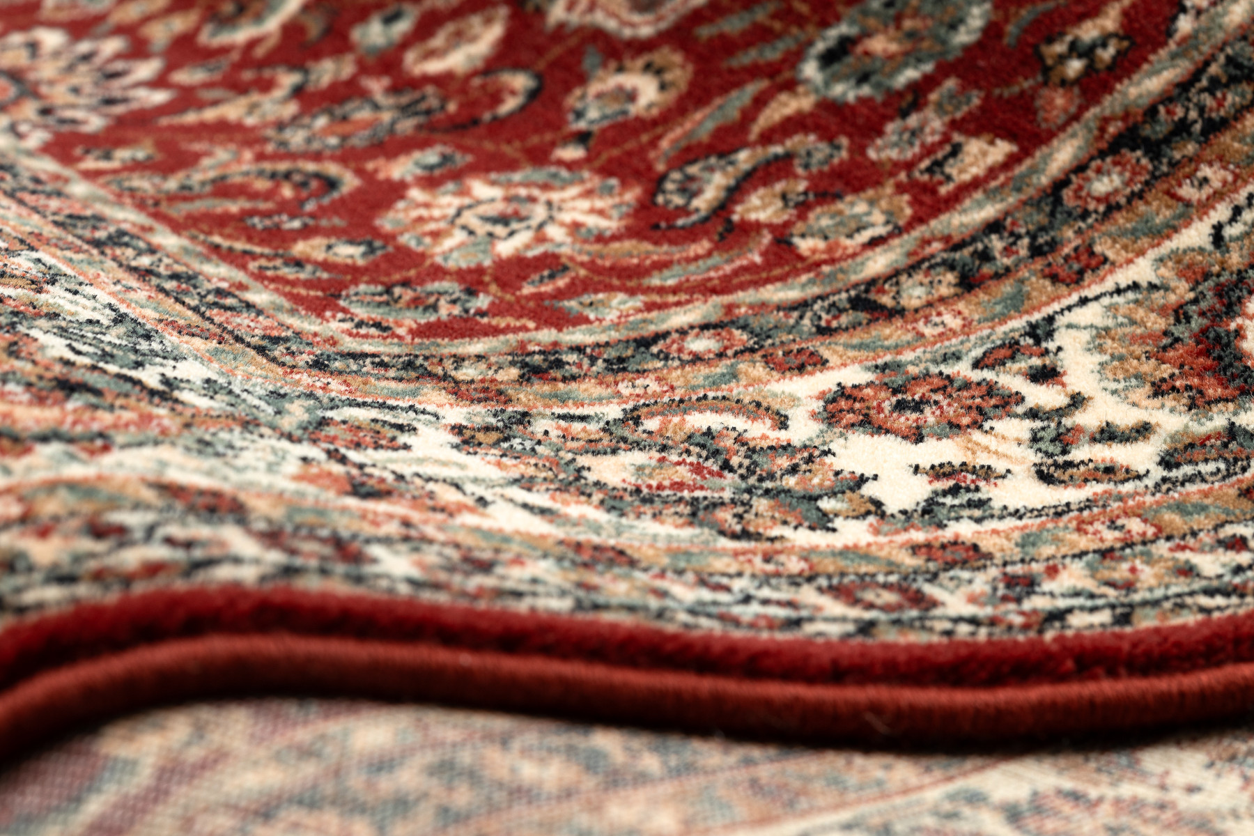 Koberec KASHQAI 4362 302 ornament, bordó / béžový