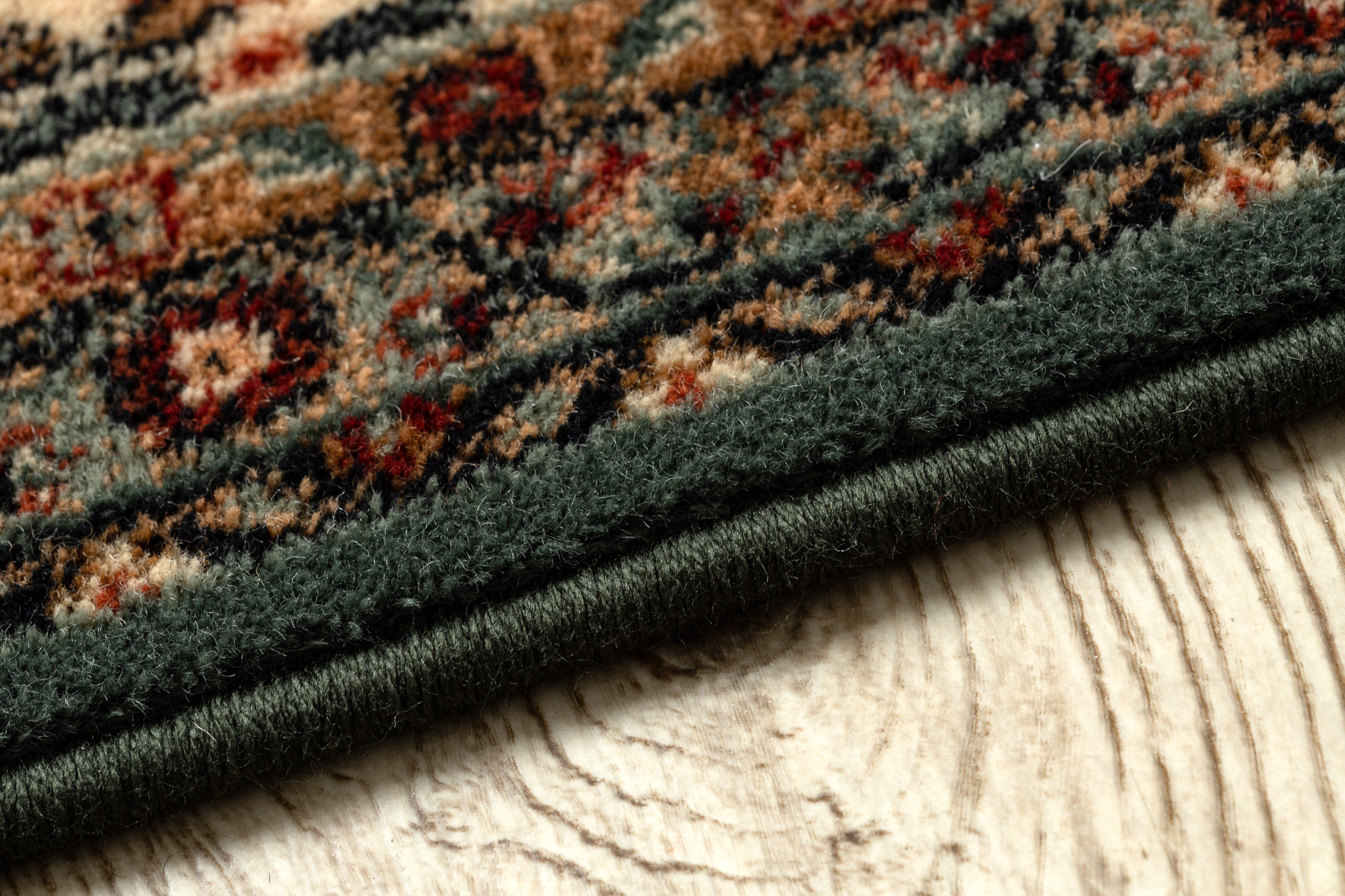 Koberec KASHQAI 4362 410 zelený / béžový