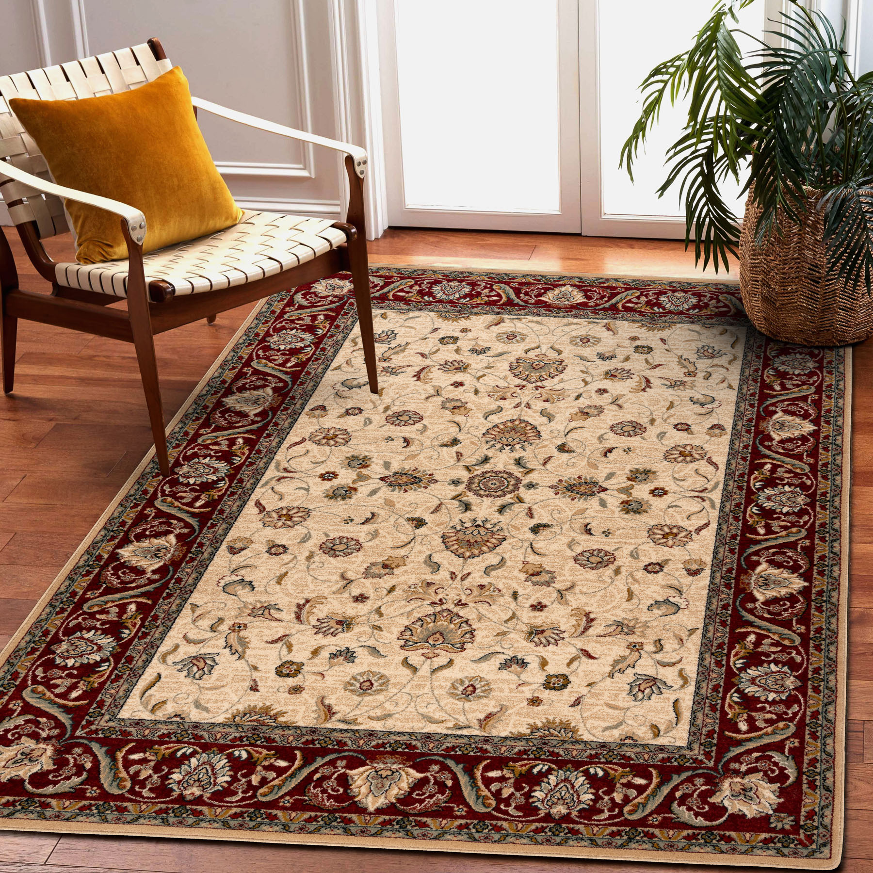 Koberec OMEGA ARIES světlý rubín