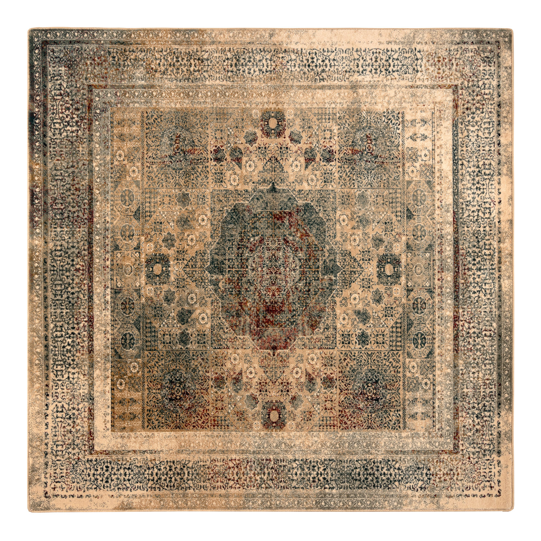 Koberec OMEGA MAMLUK Vintage rozeta, krémový