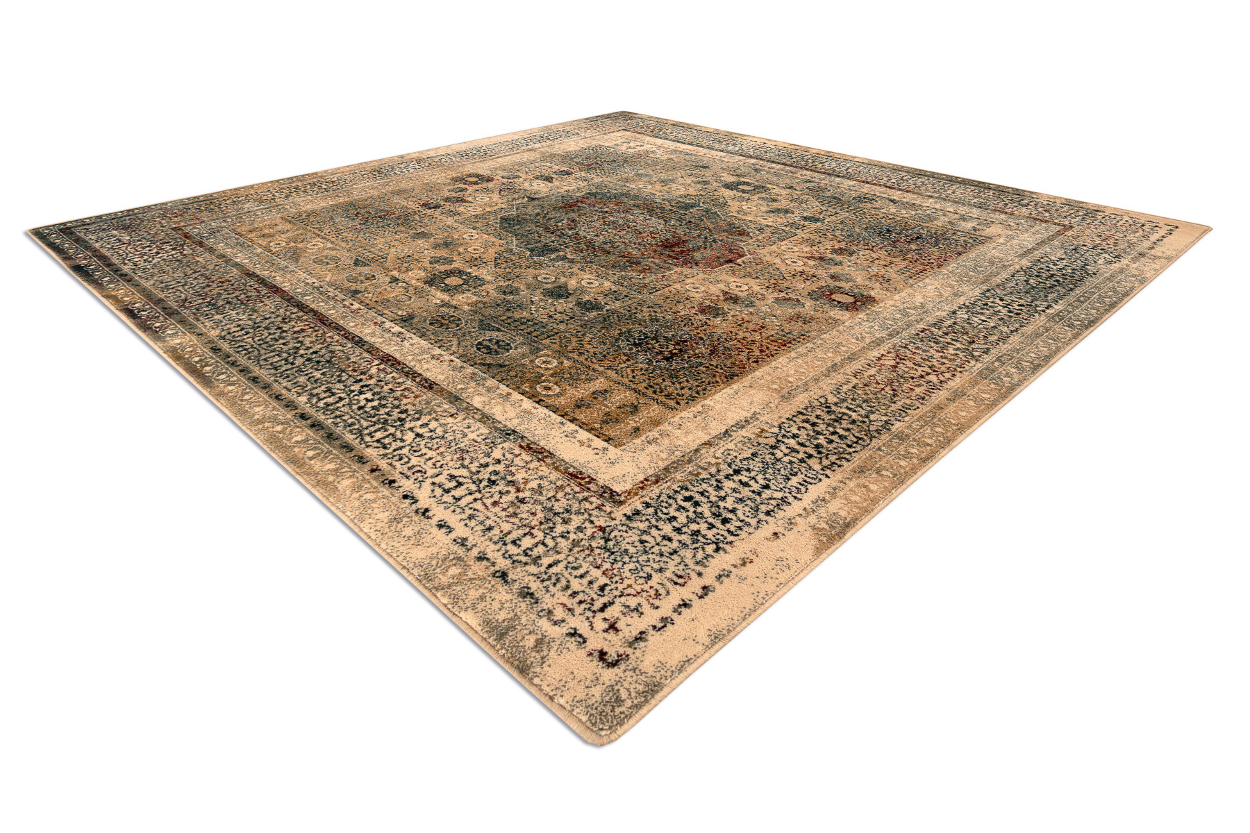 Koberec OMEGA MAMLUK Vintage rozeta, krémový