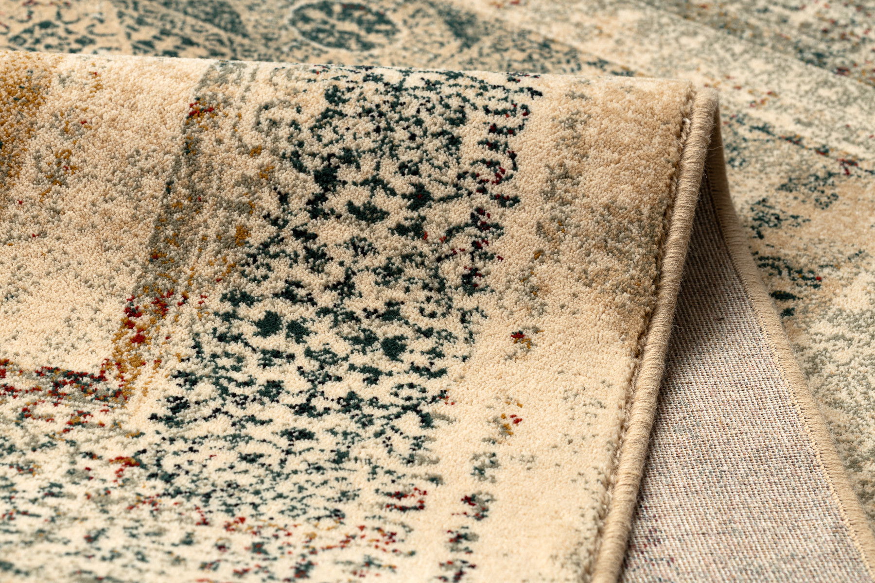 Koberec OMEGA MAMLUK Vintage rozeta, krémový