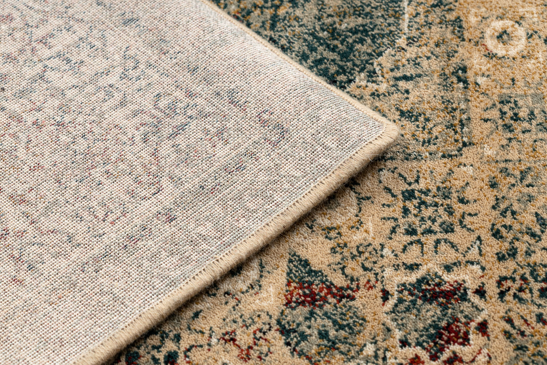 Koberec OMEGA MAMLUK Rozeta vintage krémový