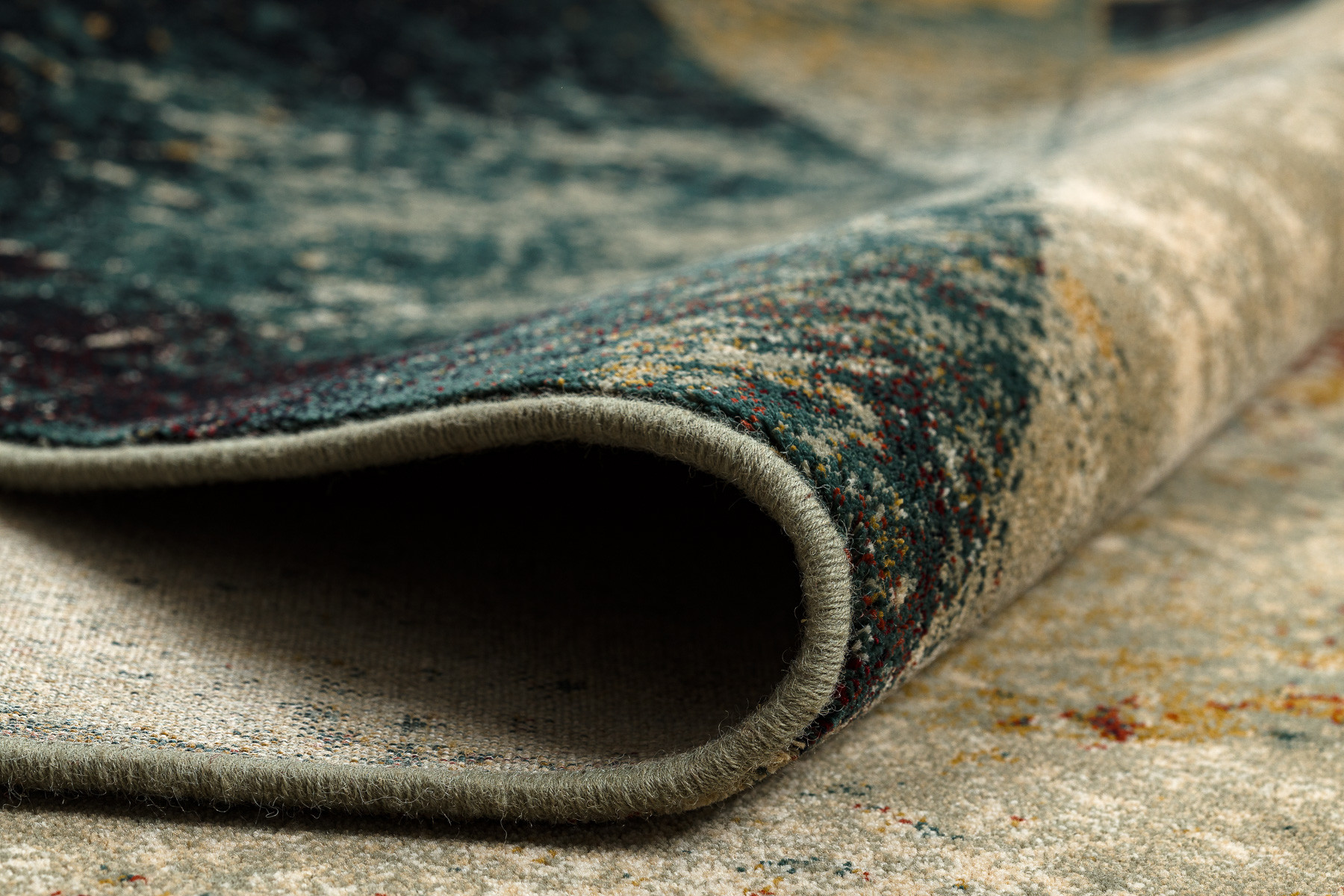 Koberec OMEGA RAMI mozaika, smaragd