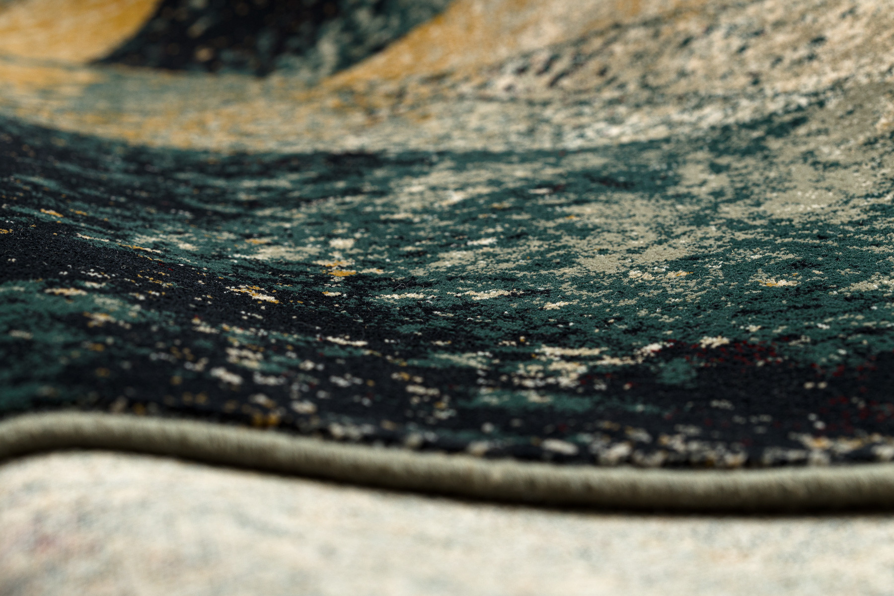 Koberec OMEGA RAMI mozaika, smaragd