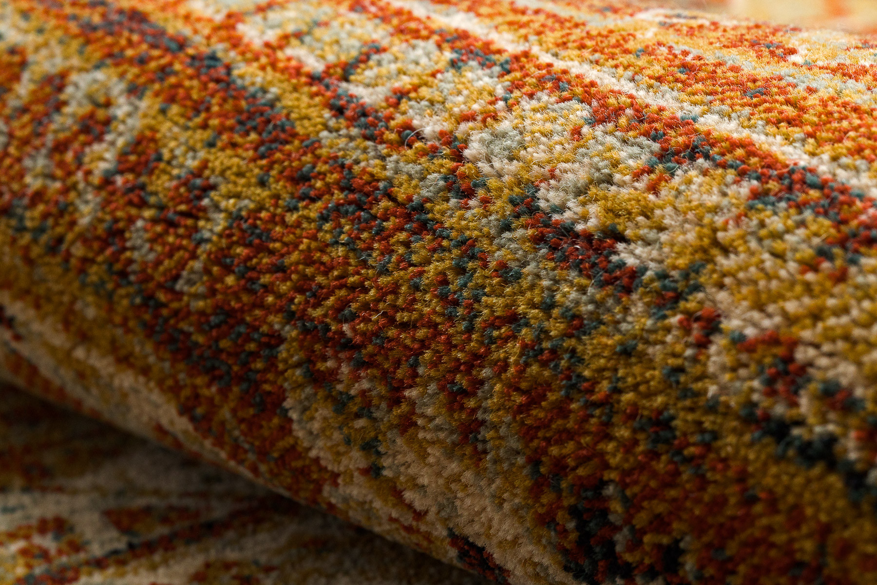 Koberec OMEGA SIRAN mosaz hnědý