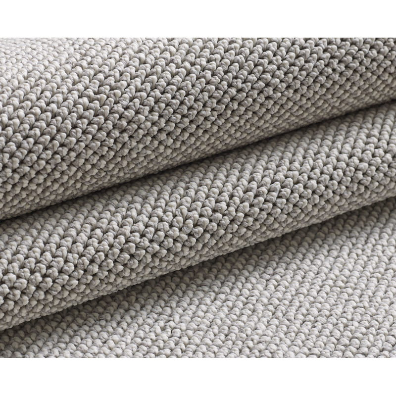 Koberec Loom stříbrný kruh