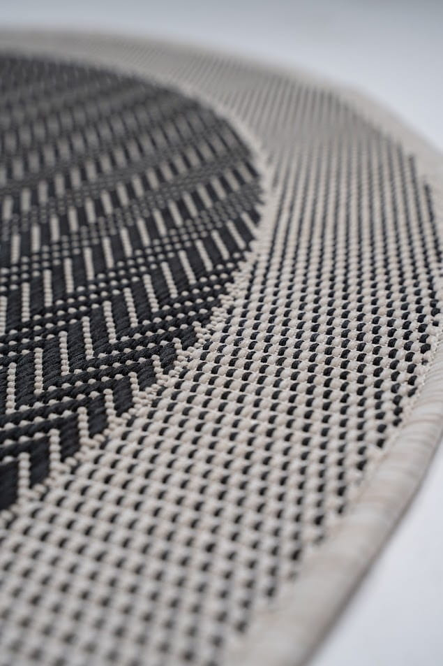 Koberec Miovani černý kruh