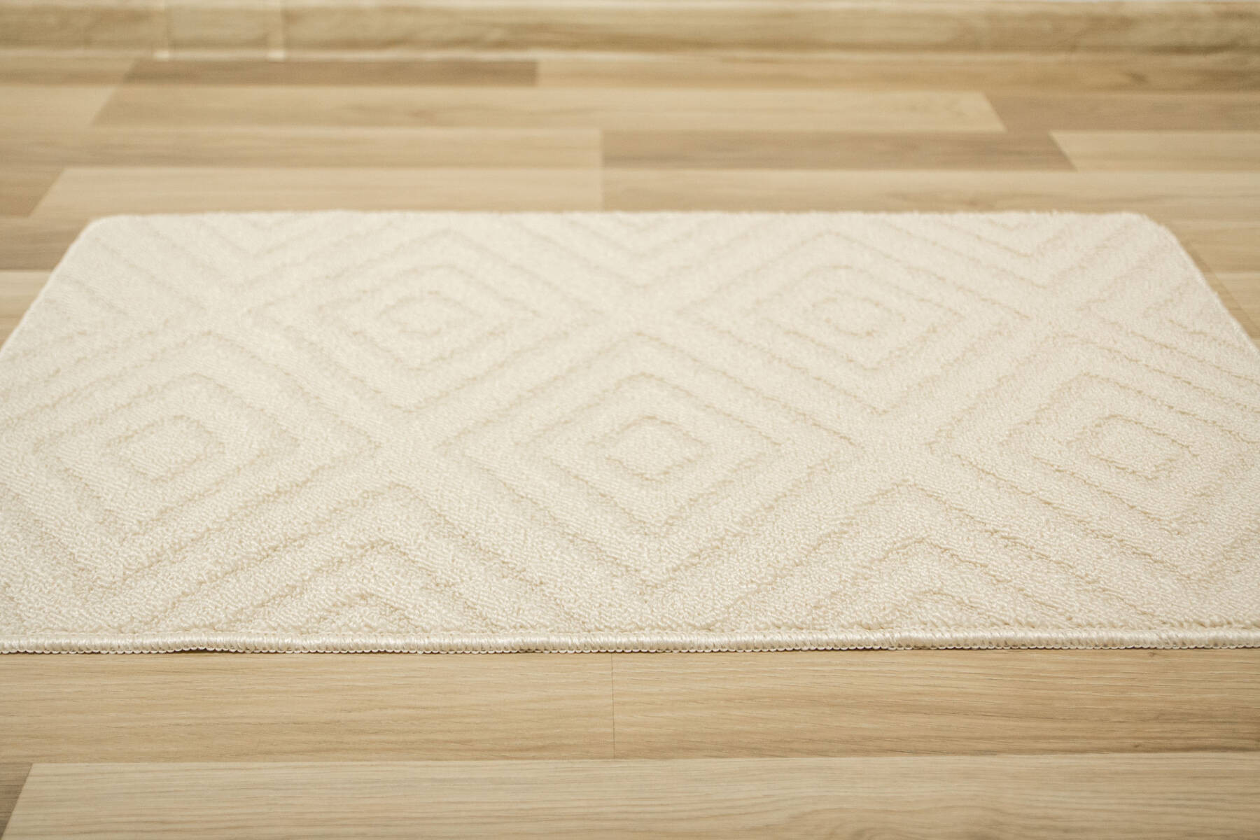 Koupelnový kobereček Cross 2 béžový