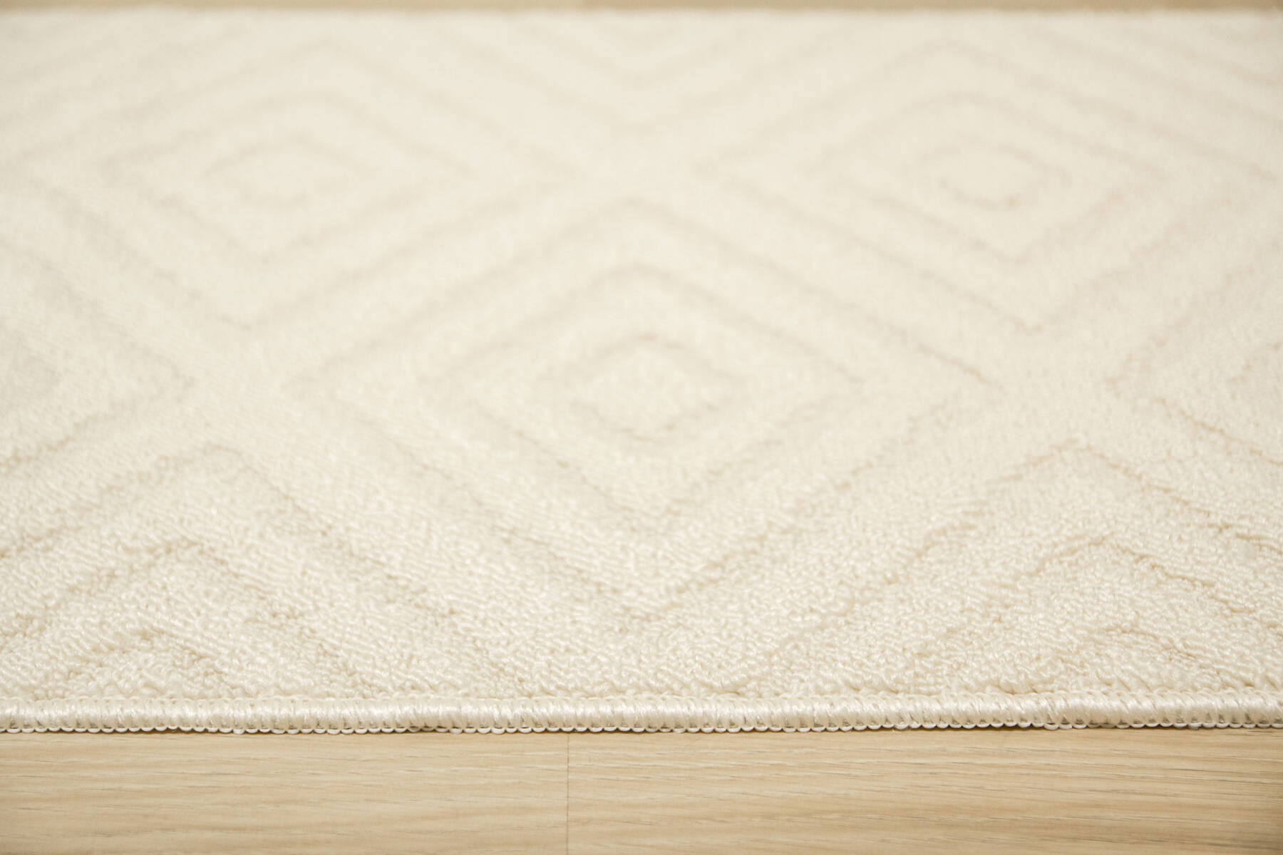 Koupelnový kobereček Cross 2 béžový