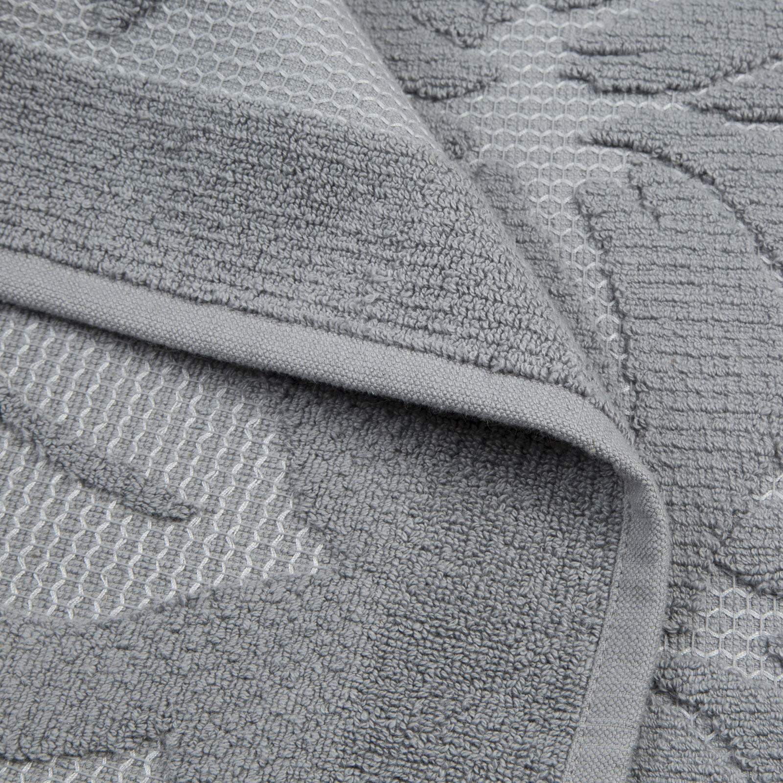 Koupelnový kobereček ROSE 03 ocelový