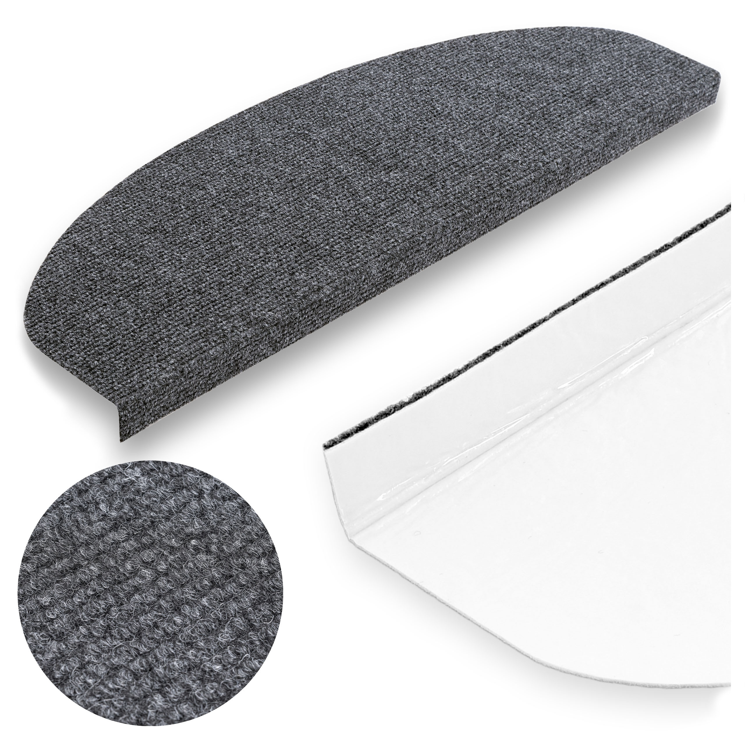 Nášlap na schody STEPI grafitový