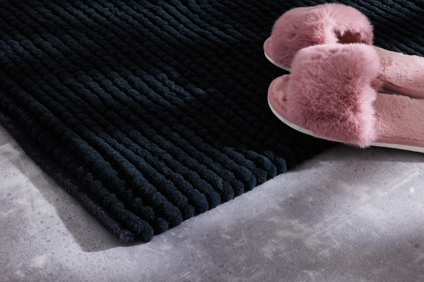 Koupelnový kobereček Javo Premium černý