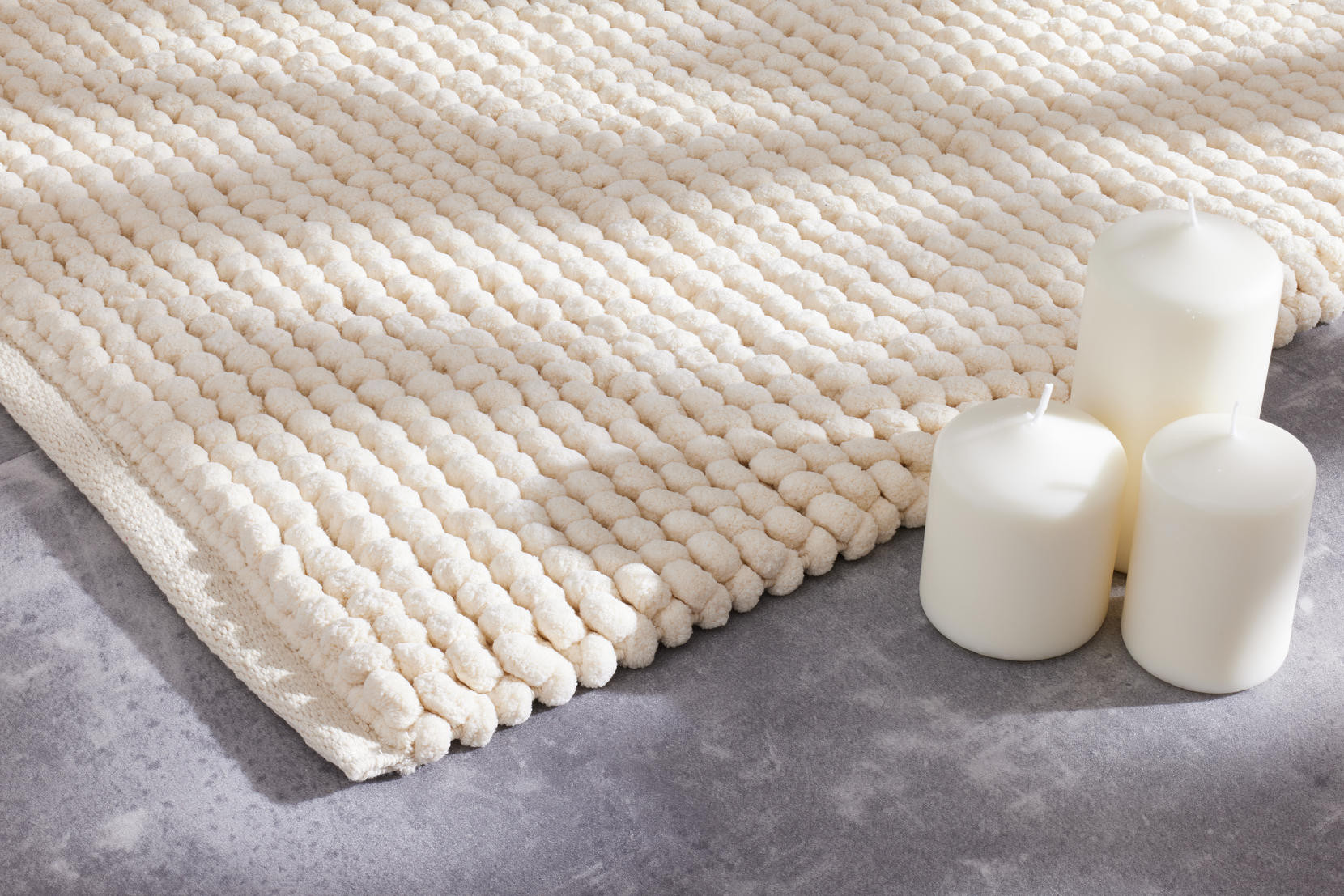 Koupelnový kobereček Javo Premium naturální