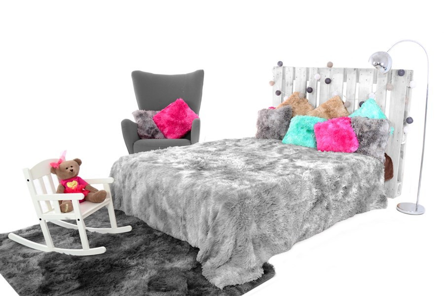 Elmo deka/přehoz Mix Grey