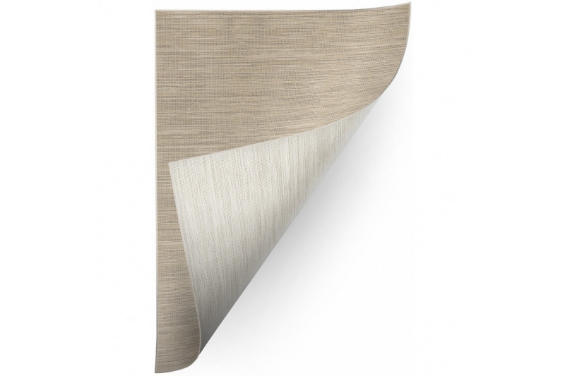 Exteriérový Oboustranný Koberec SIZAL DOUBLE 29201/075 melanž krém/melanž béž