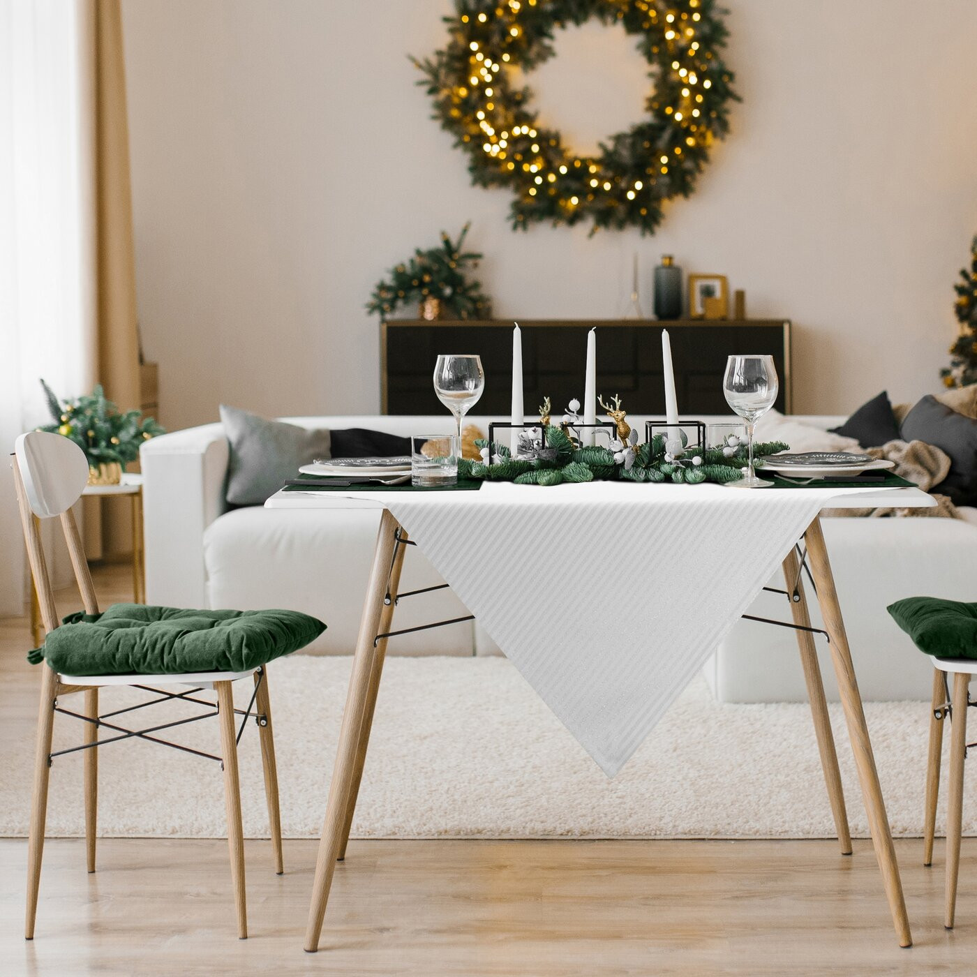 Ubrus FLASH 6 stříbrný