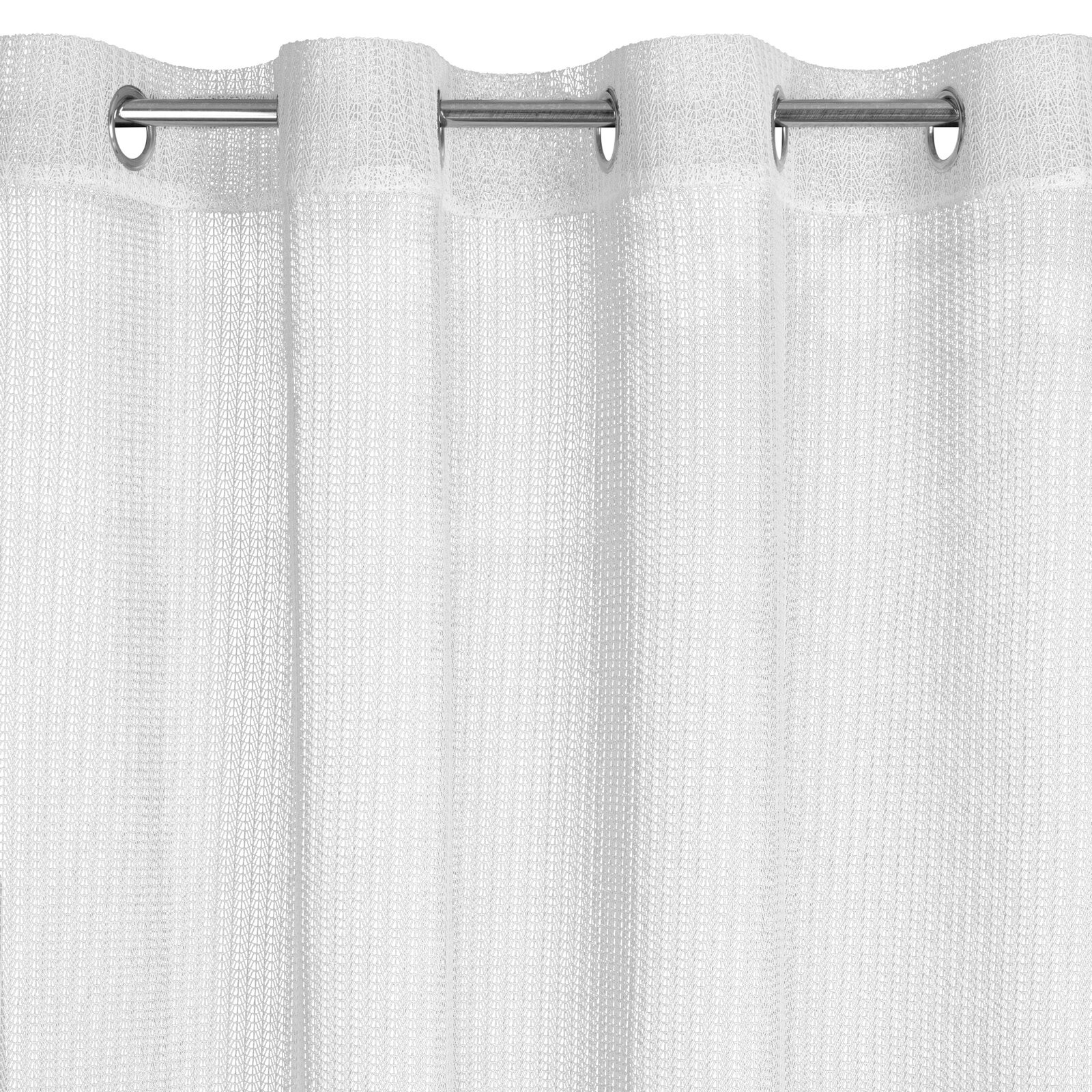 Hotová záclona ADRI bílá - na průchodkách