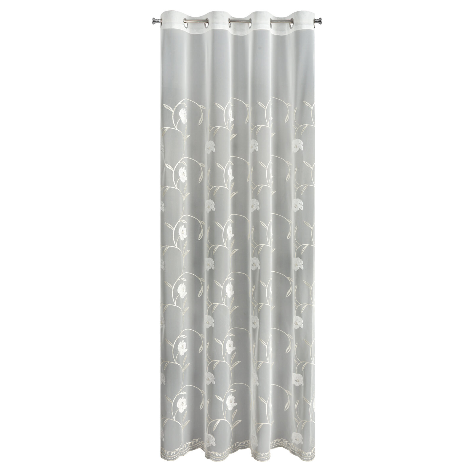 Hotová záclona AMIRI krémová - na průchodkách