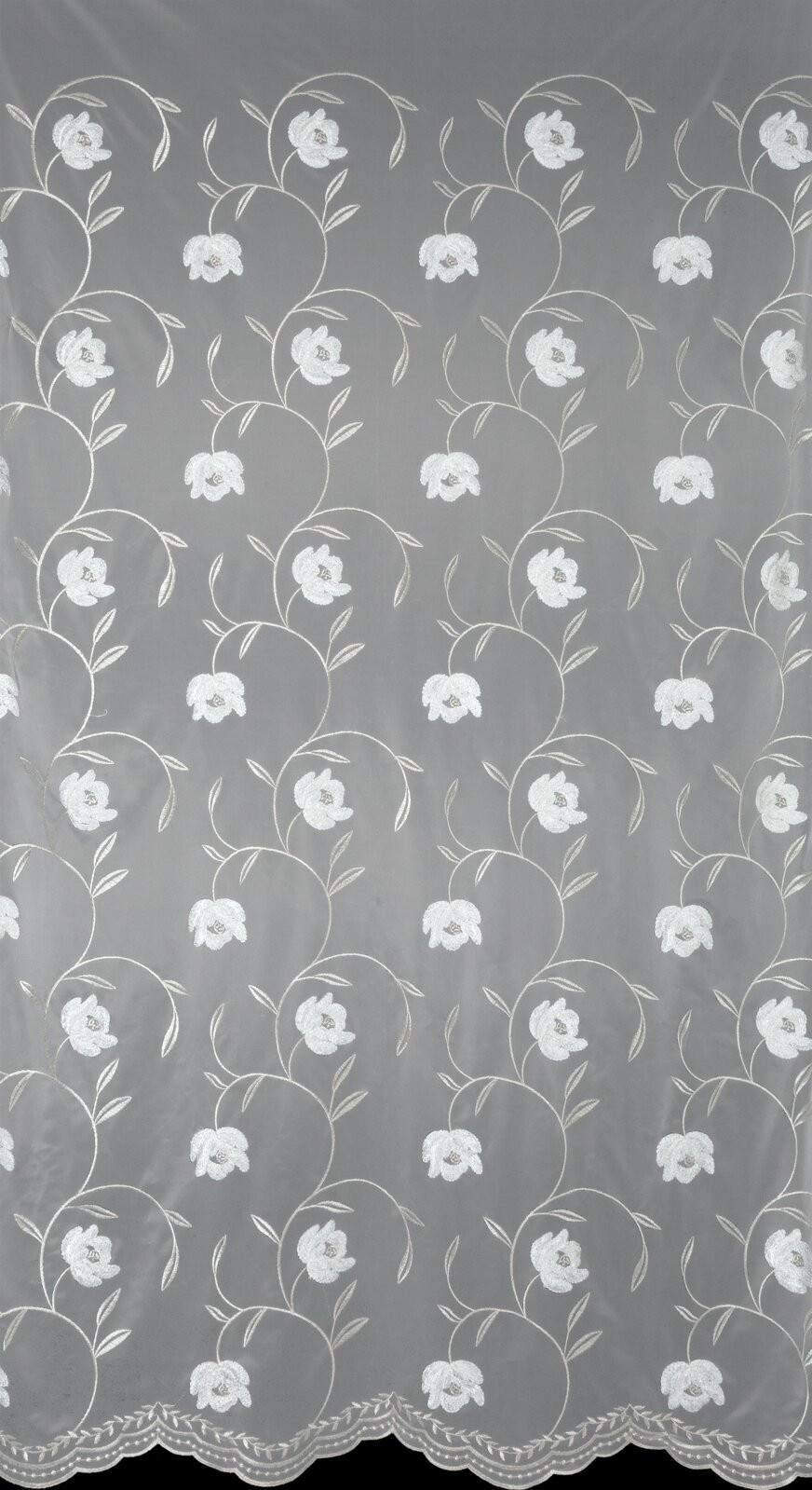 Hotová záclona AMIRI krémová - na průchodkách