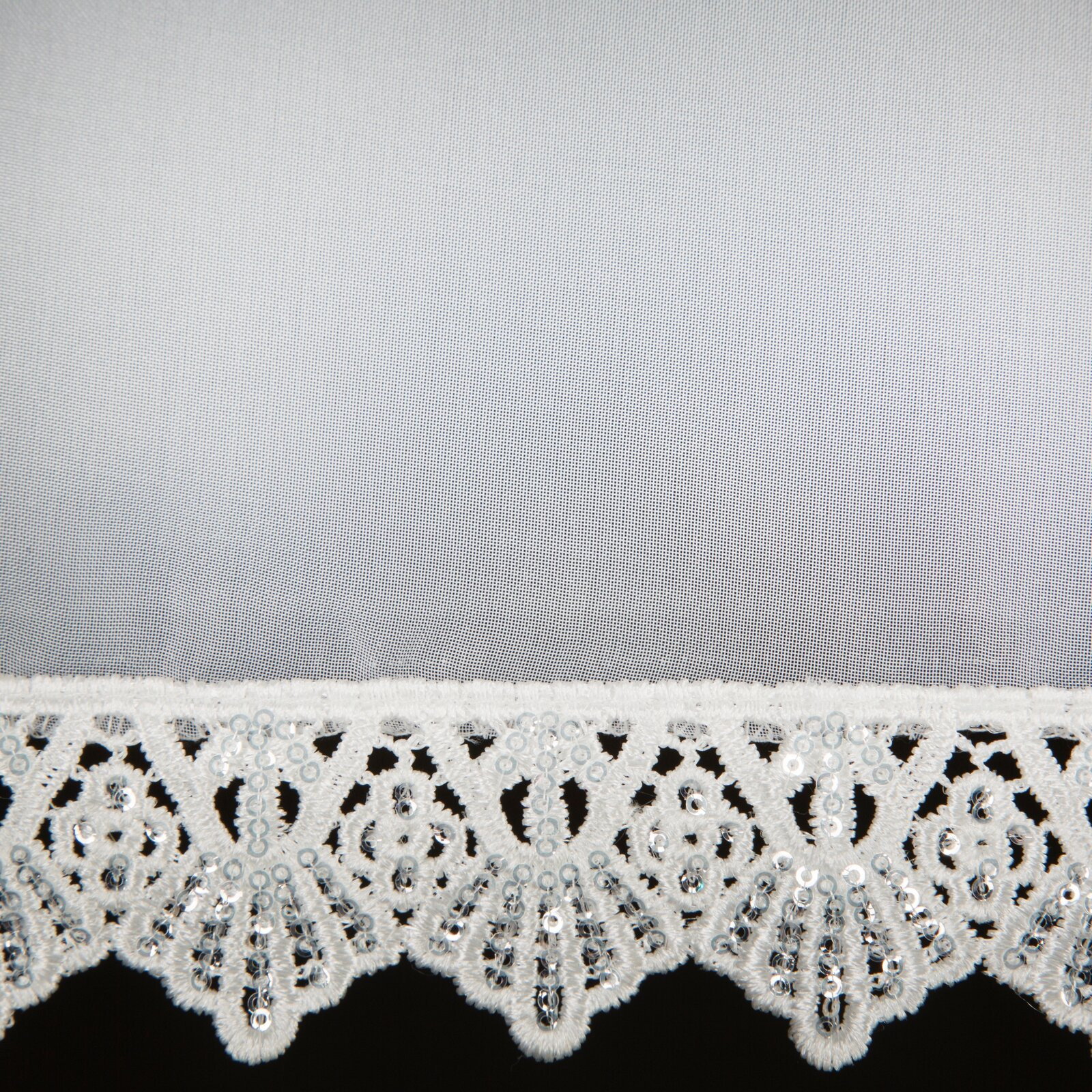 Hotová záclona CANDY bílá - na pásce