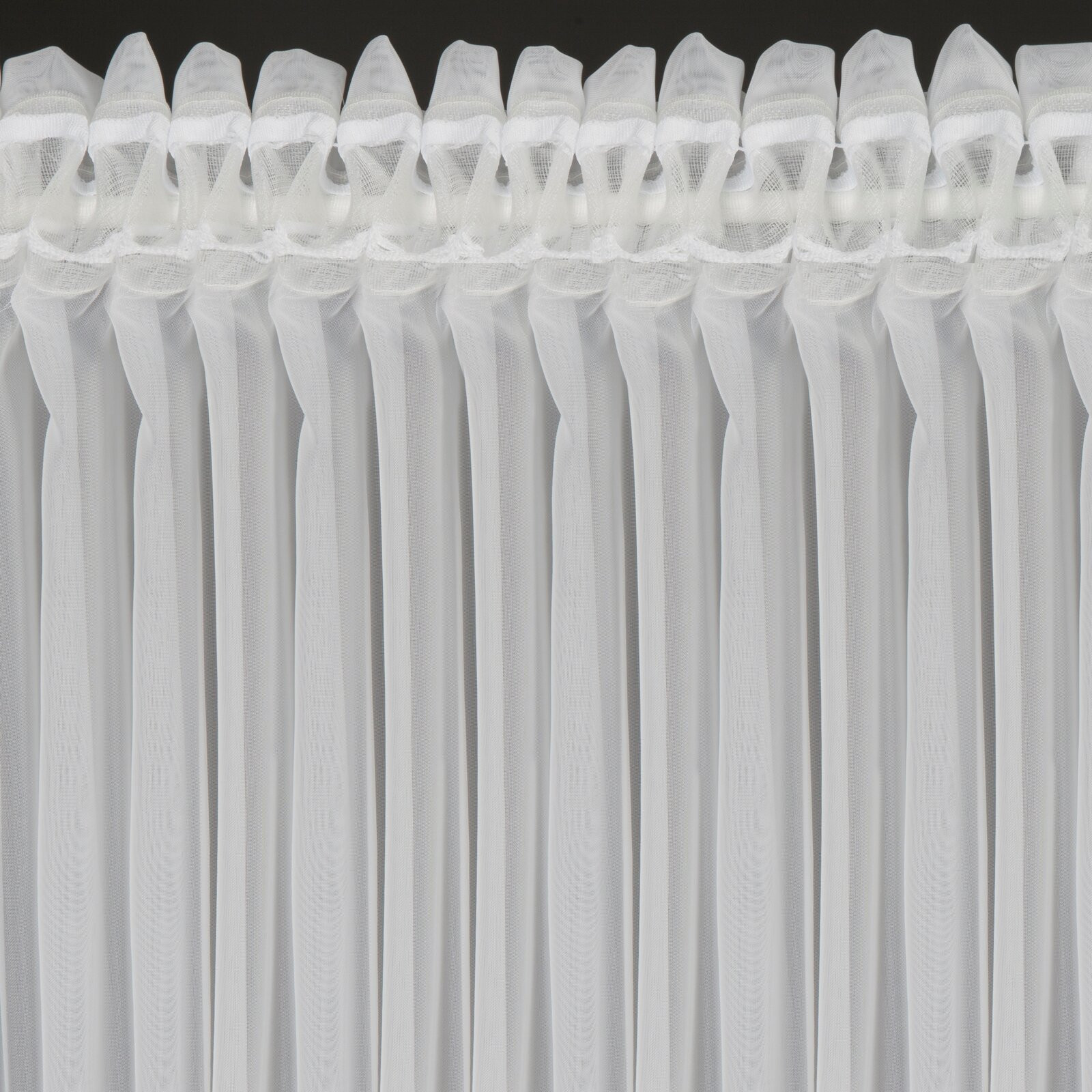Hotová záclona CANDY bílá - na pásce