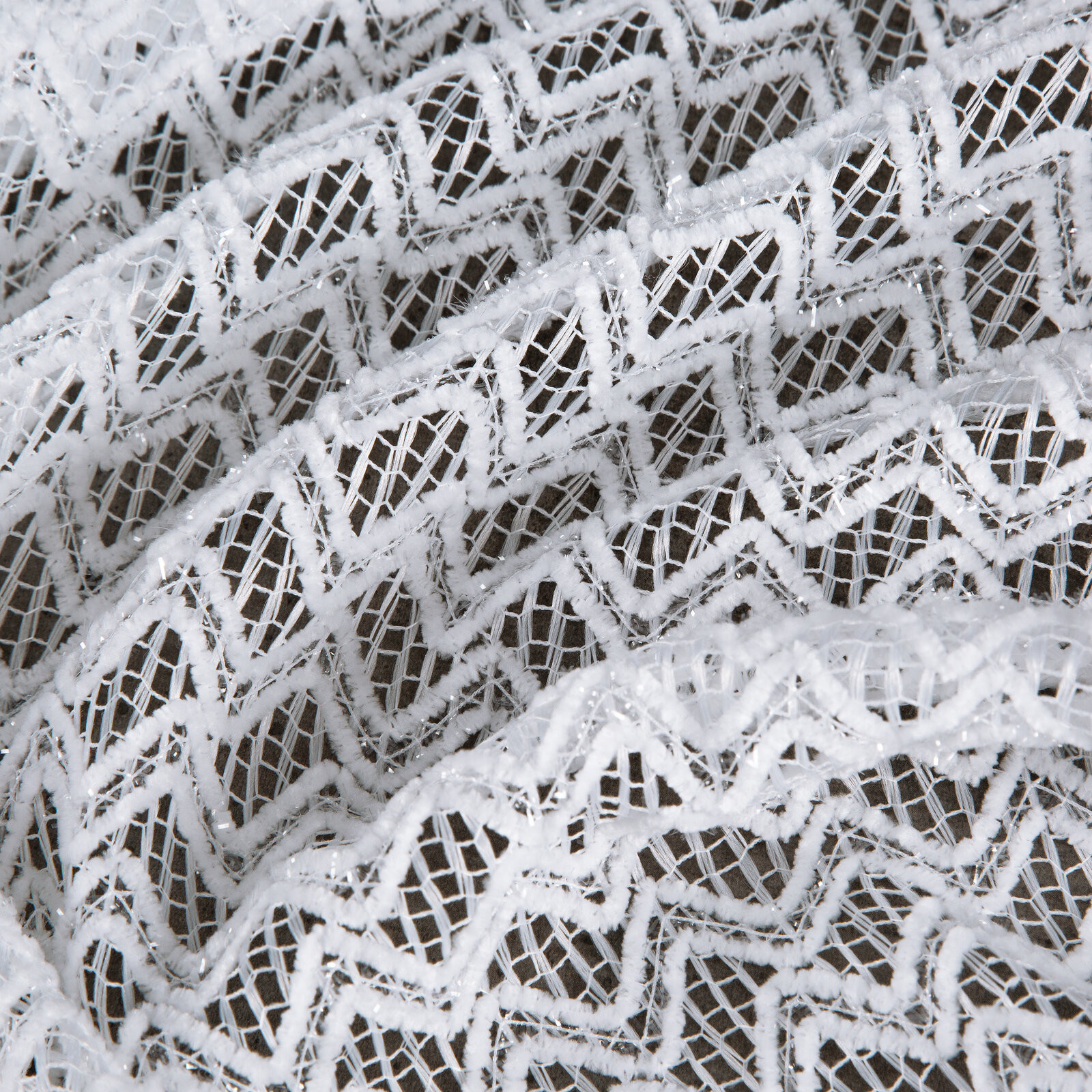 Hotová záclona CINDY bílá - na průchodkách