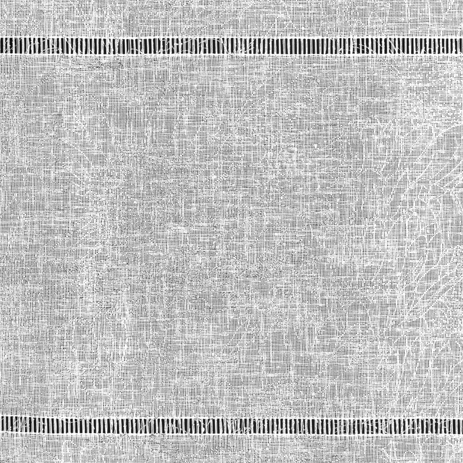 Hotová záclona KATY bílá / stříbrná - na průchodkách