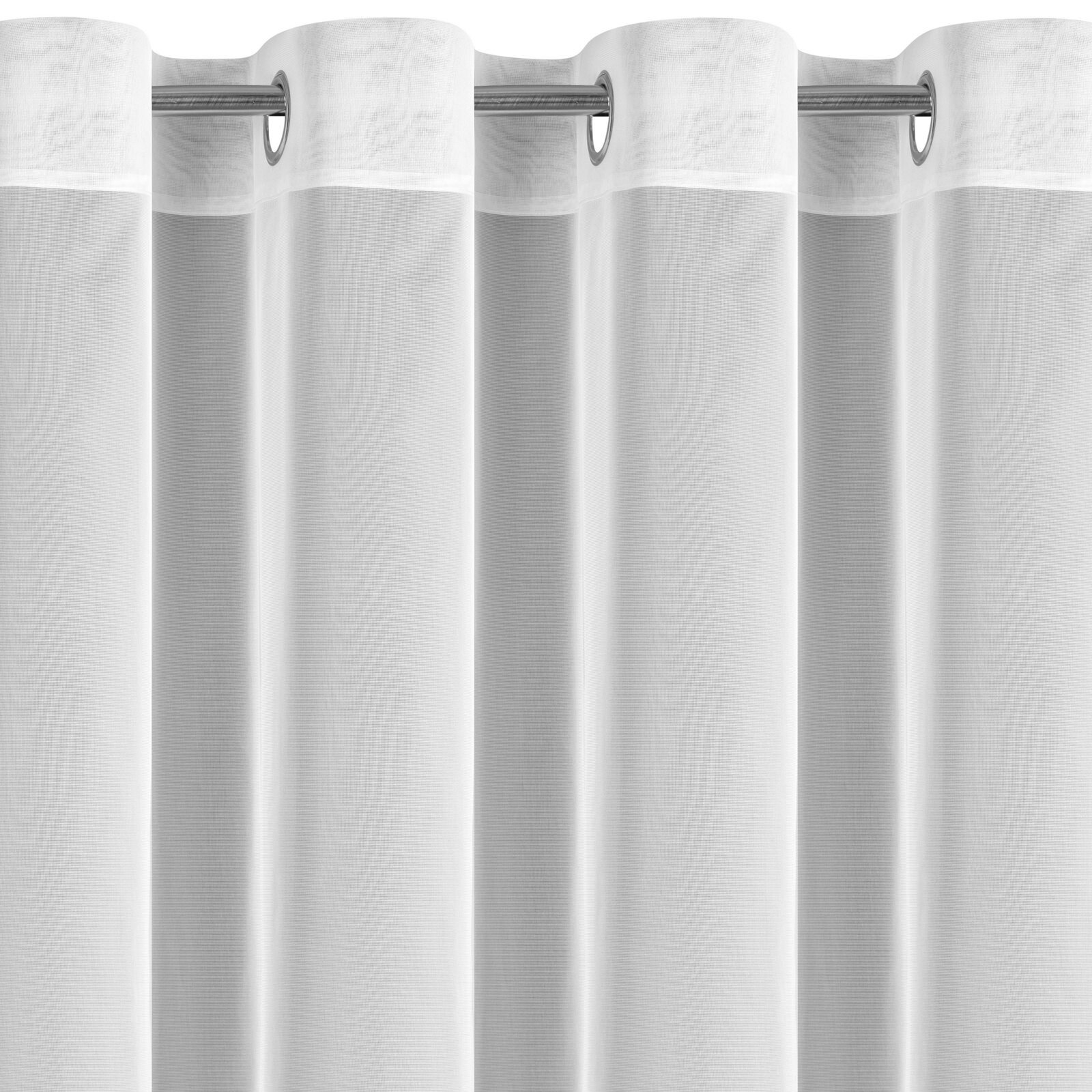 Hotová záclona LETI bílá - na průchodkách