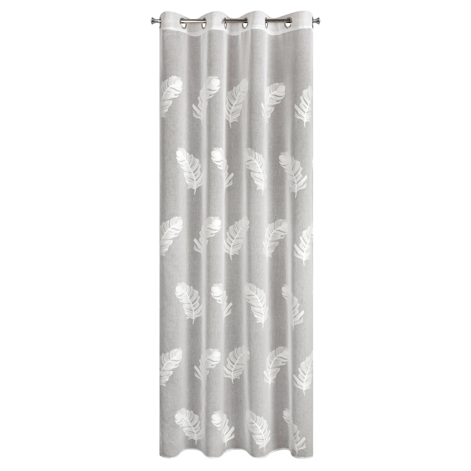 Hotová záclona LIRENA K bílá - na průchodkách