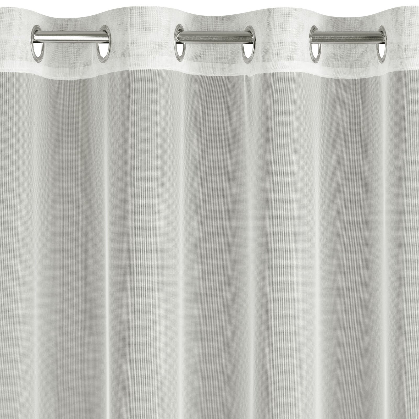 Hotová záclona LIZA naturální - na průchodkách