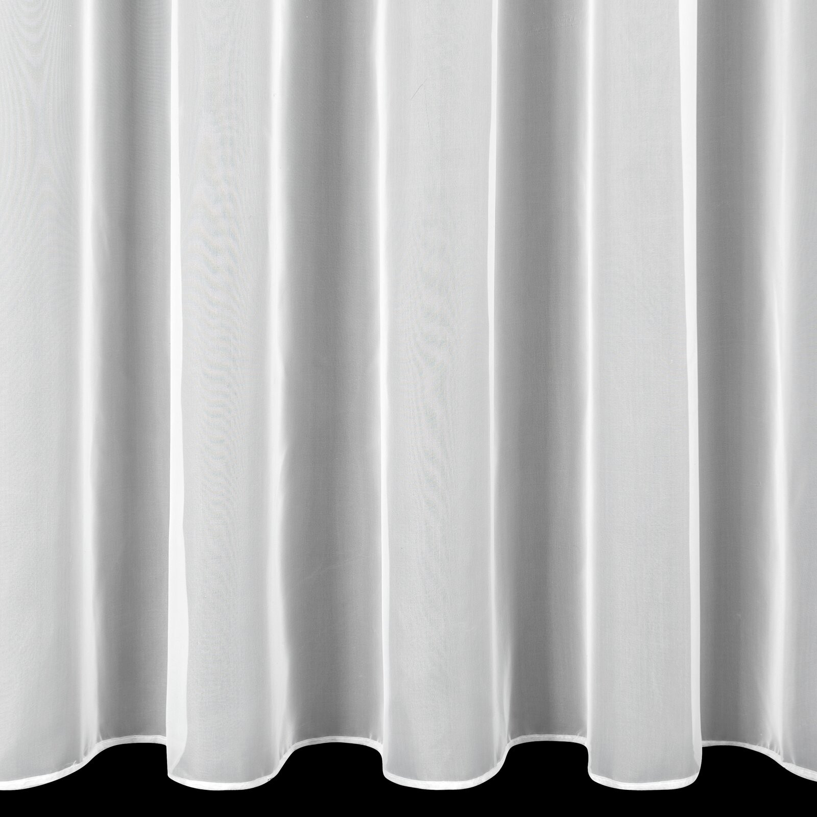 Hotová záclona LUCY 01 bílá - na průchodkách